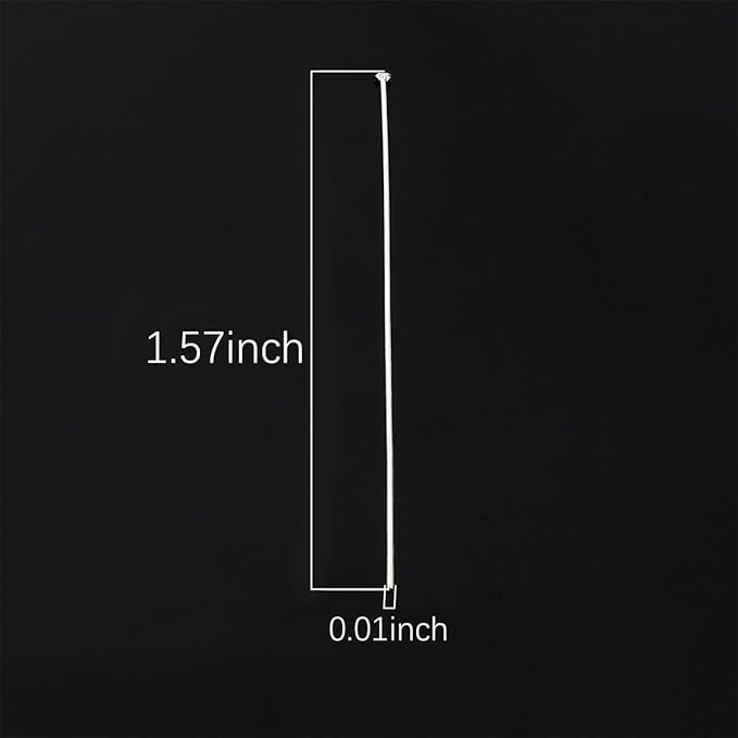 925 Sterling Silver Flat Head Pins 0.5x40mm 20pcs for Jewelry Making Findings