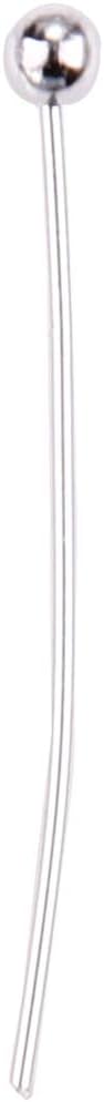 Ball Head pins Silver for DIY Jewelry Making 20mm 600pcs
