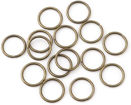 200 Pieces - 3mm Jump Rings Antique Bronze - 24 Gauge (0.5mm Thickness)