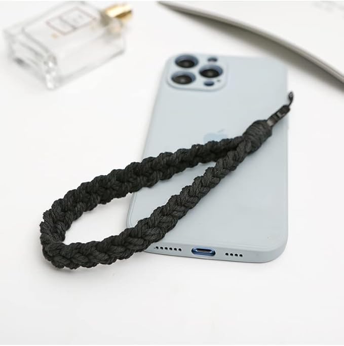 2 PCS Universal Cell Phone Wrist Strap, Handmade Phone Case Wrist Lanyard, Phone Charms Strap for Women Girls(3)