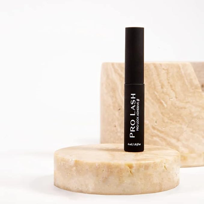 Pro Lash Pro Lock Adhesive - Longest-Lasting, Easiest-to-Apply Lash Glue - Waterproof, Sweatproof Eyelash Glue - Safe for Sensitive Eyes - 10-Plus Day Hold, No Fumes, No Dry Time - 4.5 ml