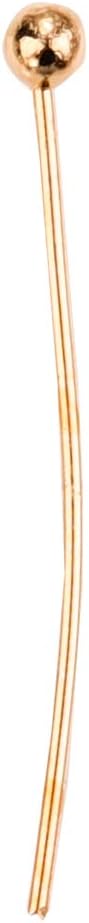 Ball Head pins Gold for DIY Jewelry Making 20mm 600pcs