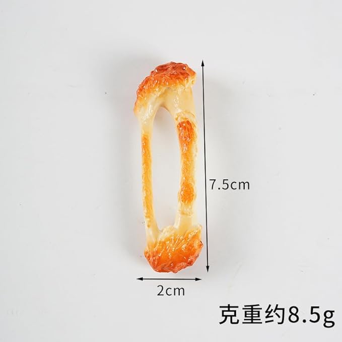 HSYHERE Men Women Creative Interesting Novelty Stylish Mini Simulated Food Orange Shrimp Keychain Key-ring Pendant