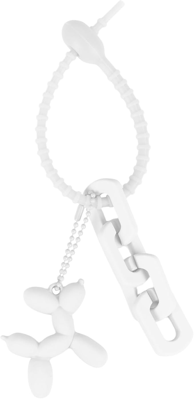 Cute Balloon Dog Keychain, Purse Bag Backpack Charms Girl Keychains Accessories Keyrings Car Key Chain