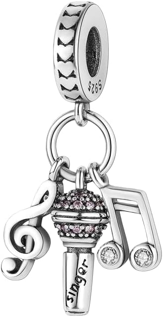 Hamsa Hand Dragon Bible Cross Prayer Charm 925 Sterling Silver Charms Fits Women's Charm Bracelet and Necklace Bead Charms Jewelry Gifts for Sister Friend