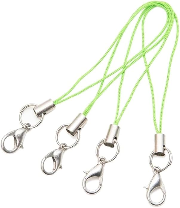 Mobile Phone Rope 20pcs Strap Charm Lariat Lanyard,Phone Charm with Lobster Clasp Cords for Cellphone/USB Drive/Keychain/DIY Jewelry Accessories Phone Accessories,Cell Phone Charms