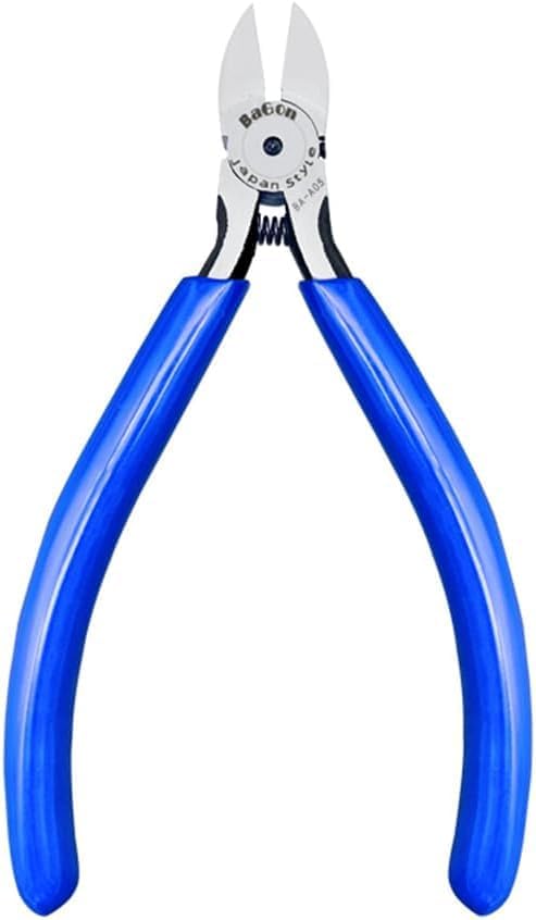 Wire Cutters, 5 Inch Precision Diagonal Cutters, Spring Loaded Side Cutting Pliers for Crafts, Jewelry Making, Electronic Components