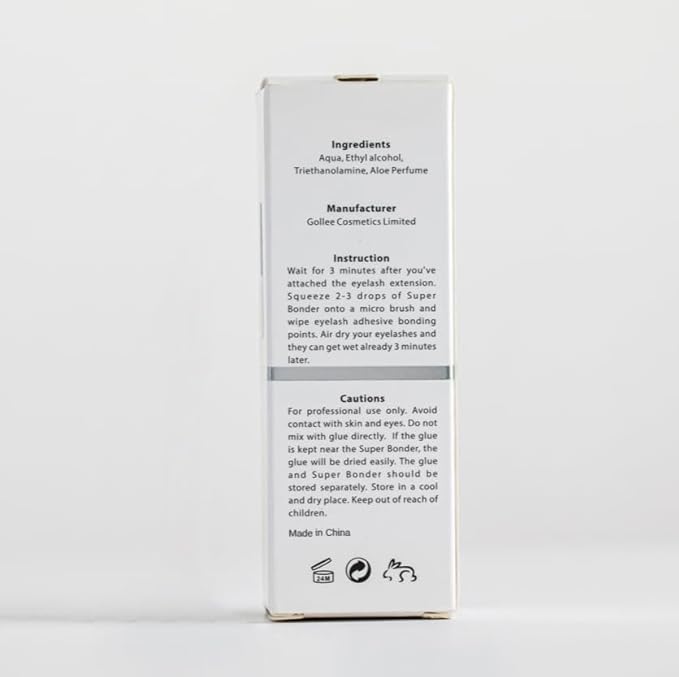 Lash Bonder for Eyelash Extensions, Lash Retention Sealant Eyelash Lash Glue Super Bonder for Lash Extensions Glue Accelerator Cure Solution Lash Extension Lash Super Bonder -15ML