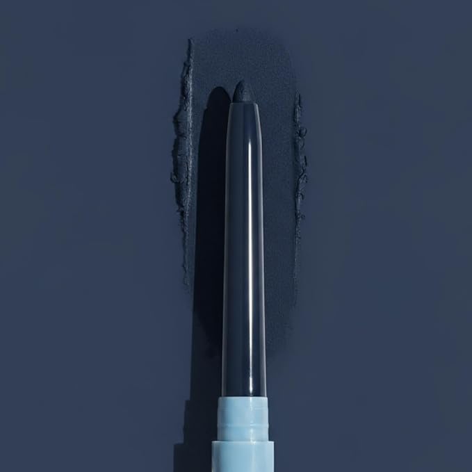 PRIME PROMETICS PrimeEyes Glide Eyeliner for Mature Women – Water-Resistant, Long-Stay and Mess-Proof – Gel Cream Texture, Discreet Sharpener and Effective Smudger (Sapphire (blue))