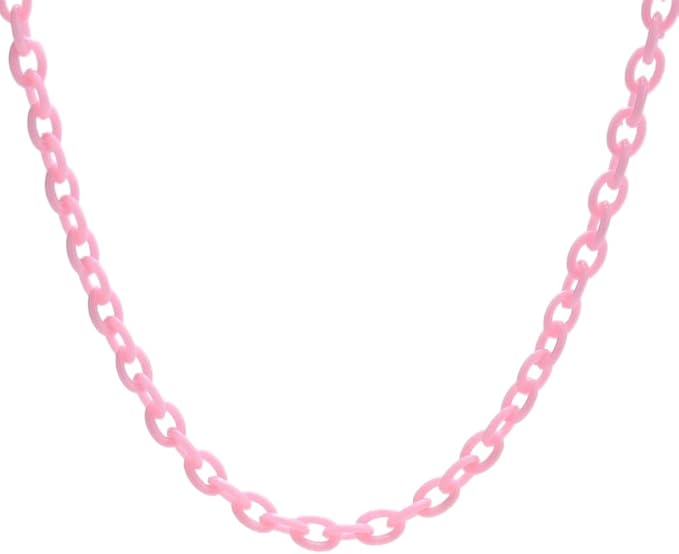 LiQunSweet 12strand/Box Handmade Opaque Acrylic Cable Chains for DIY Handbag Chain Lanyard Making Replacement Accessories - 2.5~3x1~2mm
