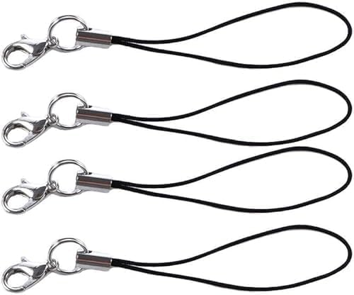 20Pcs Mobile Phone Rope Strap Charm Lariat Lanyard Phone Charms with Lobster Clasp Cords for Cellphone USB Drive, Keychain DIY Jewelry Accessories