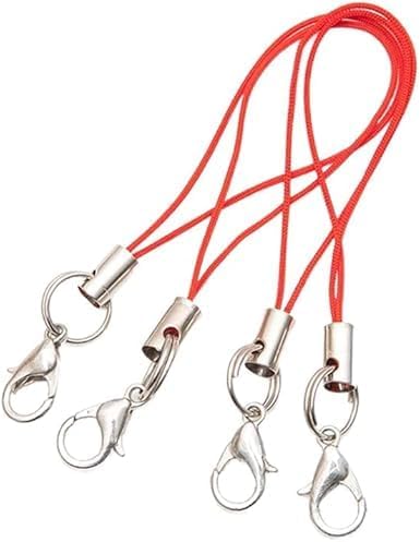 20Pcs Mobile Phone Rope Strap Charm Lariat Lanyard Phone Charms with Lobster Clasp Cords for Cellphone USB Drive, Keychain DIY Jewelry Accessories