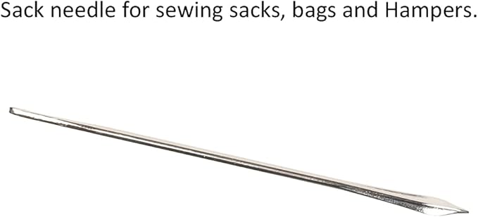 Eketirry Hand Sewing Needle Kit, Heavy Duty Household Hand Needles for for Home Upholstery Carpet Leather Canvas Repair (7 Pieces)