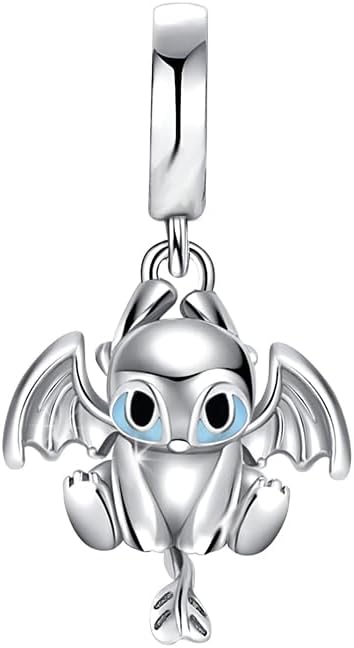 Hamsa Hand Dragon Bible Cross Prayer Charm 925 Sterling Silver Charms Fits Women's Charm Bracelet and Necklace Bead Charms Jewelry Gifts for Sister Friend