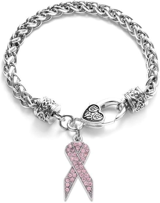 Inspired Silver - Silver Customized Charm Bracelet with Cubic Zirconia Jewelry