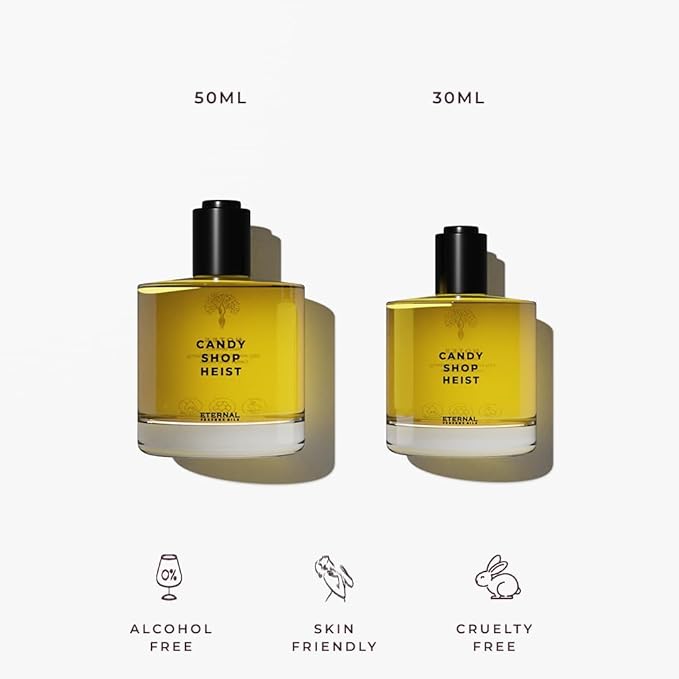 Eternal perfume oils Candy Shop Heist Perfumes for womens Inspired by Sec0nd Wife Womens Perfume Long Lasting Perfume Eau De Parfum 1.69 FL Oz Perfume for women with 1 FL Oz Designer Perfume Oil