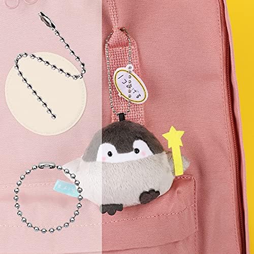 150pcs Ball Bead Chain 4 inch, Stainless Steel Bulk Dog Name Tag DIY Keychains Key Ring Crafting with Connectors Clasp (2.4mm Ball,150pcs X 10cm Chain, Silver)