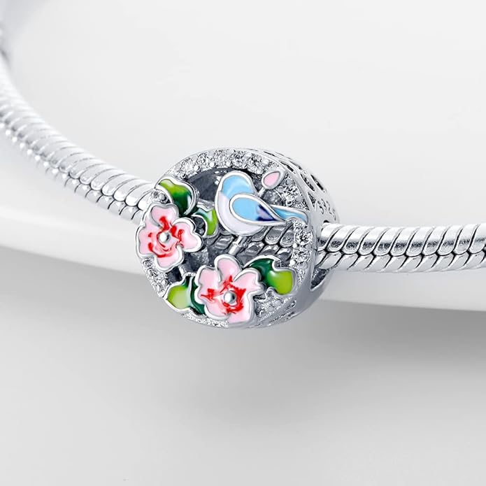 Pandach Animal Charm Bead fits Charms Bracelets for Woman-925 Sterling Silver Dangle Pendant Bead,Jewelry Beads Gifts for Women Bracelet&Necklace