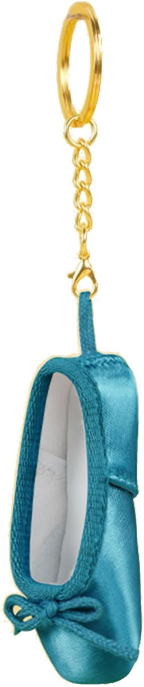 Appuivbt Ballet Shoe Keychain - Dance Keys Holder, Backpack Pendant Charm for Bags