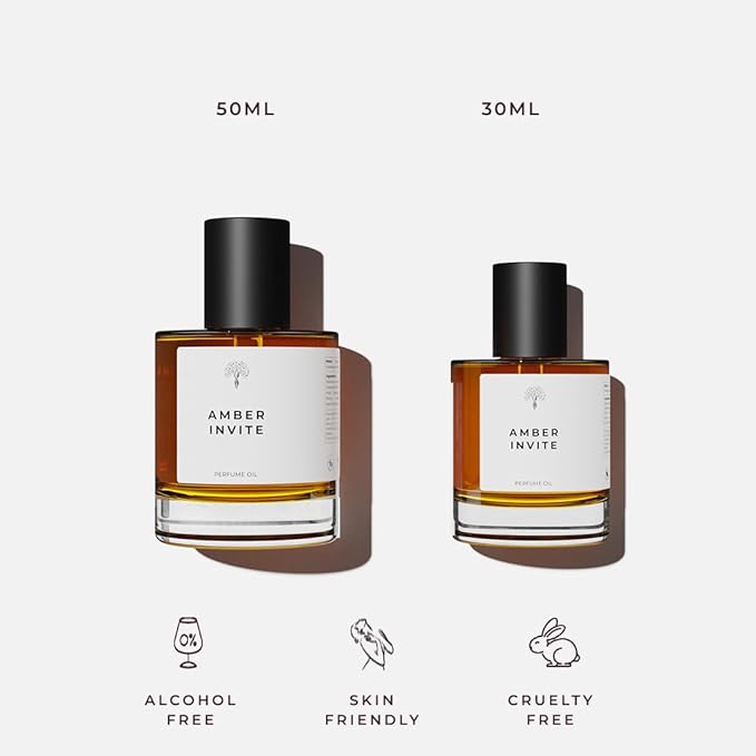 Eternal perfume oils Amber Invite Perfumes for women inspired by TF Amber Intrigue Womens Perfume Long Lasting Eau De Parfum 1.69 FL Oz with 1 FL Oz Designer Perfume Oil for women (Pack of 2)