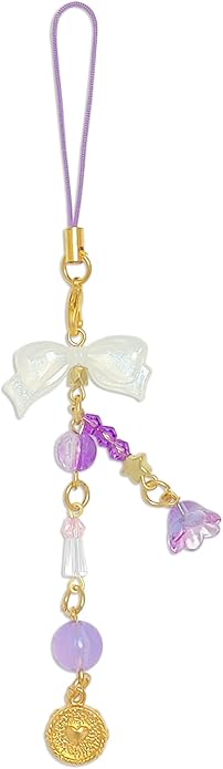 1-4PCS Cute Phone Charms Aesthetic Y2K Cell Phone Charms Strap Pink Strawberry Butterfly Star PhoneCharm Y2K Accessories for Bag Keychain Airpods Camera Pendants Decor