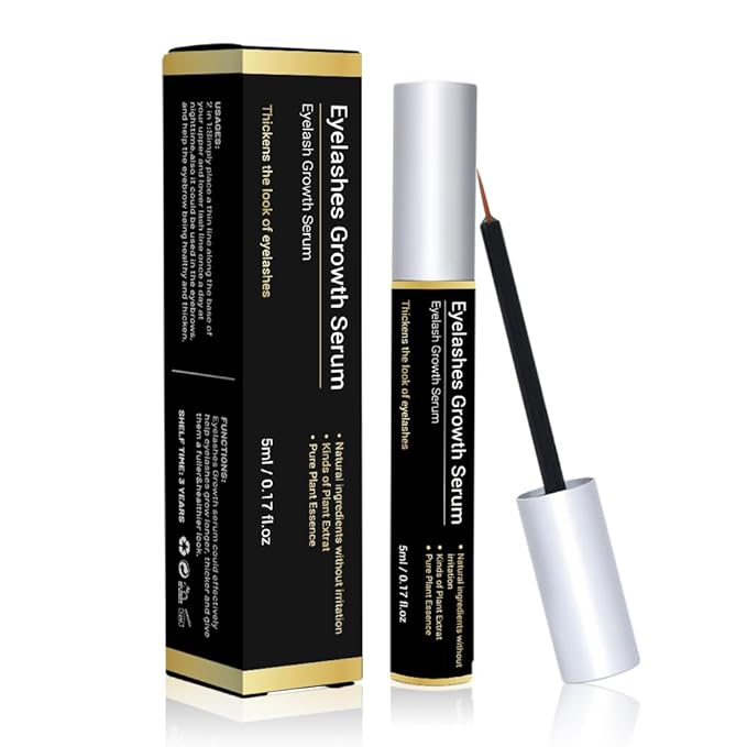 Eyelash Growth Serum, Lash Revitalizing Booster, Thickening Lengthening Formula for Adults Beauty Routine, 0.10 fl oz / 3ml (1)
