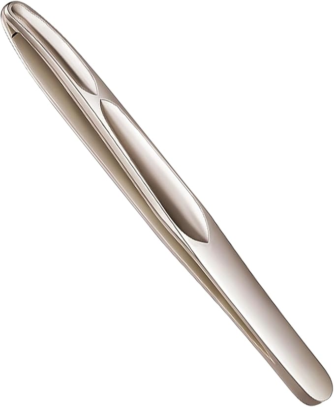 ZERNBER Eyebrow Tweezers for Women-1 Pack (Round)