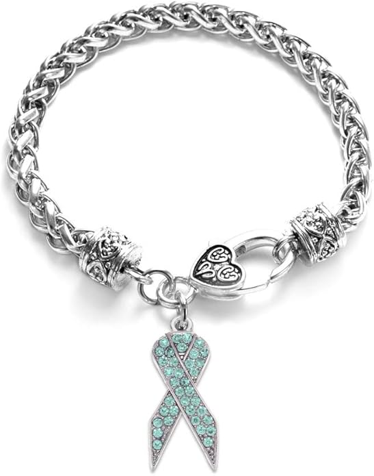 Inspired Silver - Silver Customized Charm Bracelet with Cubic Zirconia Jewelry