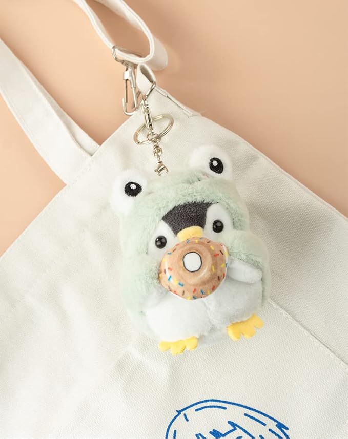BONICI Men Women Creative Cute Lovely Cosplay Costume Play Changing Clothes Donut Penguin Pendant Keychain Key-Chains Keyring Gift Pendant Handbag Tote Purse Backpack Decoration Car Key -Unicorn
