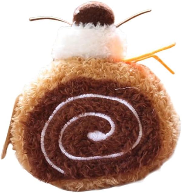Super Cute Realistic Plush Cherry Cake Sandwich Hamburger Hotdog Bread Keychain Key Ring Bag Charm Pendant