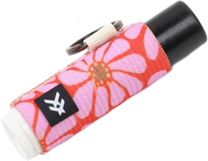 Thread Wallets Elastic Lip Balm and Gloss Holder Keychain