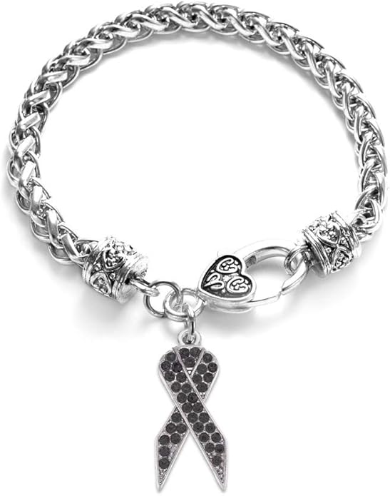 Inspired Silver - Silver Customized Charm Bracelet with Cubic Zirconia Jewelry