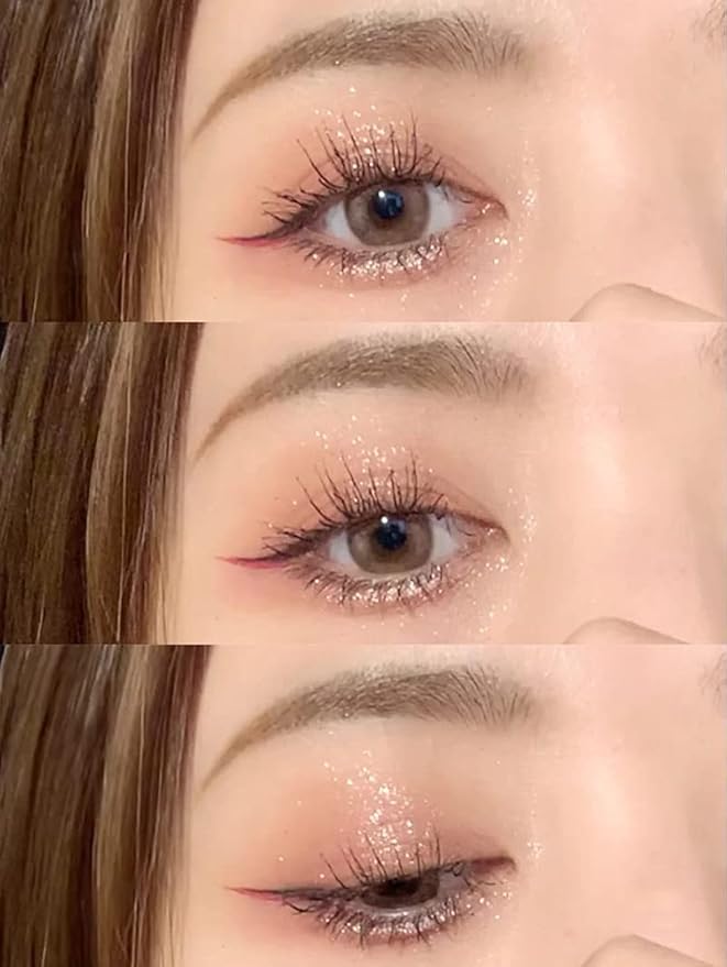 Kayswang eye shadow 9 colors eyeshadow palette eyeshadow stick eye shadow palette makeup Eyeshadow brush glitter Eyeshadow primer cream long lasting waterproof （pink grey）