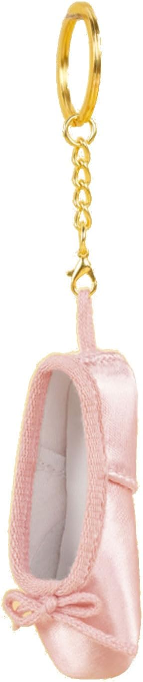 Appuivbt Ballet Shoe Keychain - Dance Keys Holder, Backpack Pendant Charm for Bags