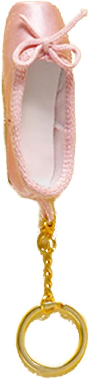 Appuivbt Ballet Shoe Keychain - Dance Keys Holder, Backpack Pendant Charm for Bags