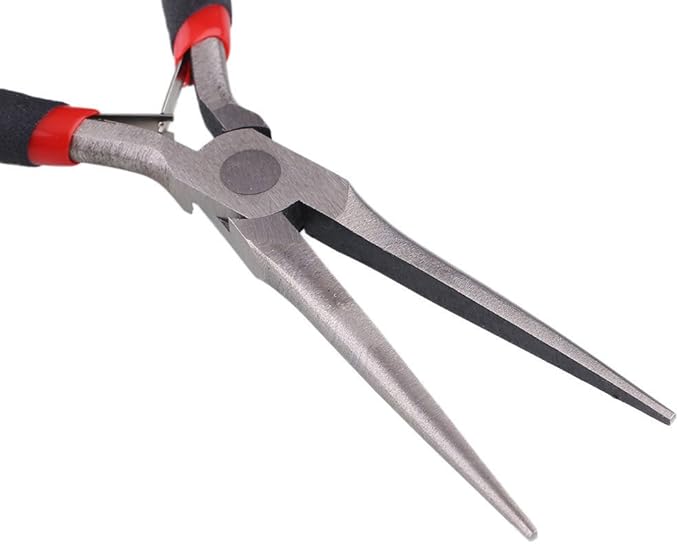 2Pcs Extra Long Needle Nose Pliers Precision Wire Plier Repair Tool (6-Inch)