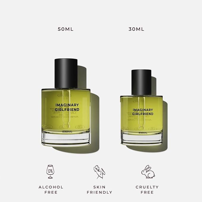 Eternal perfumes Imaginary Girlfriend perfumes for women Inspired by N0ir Extreme Long Lasting perfume for men 1.69 FL Oz Designer womens perfume with 1 FL Oz (Pack of 2)