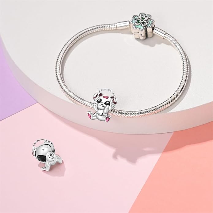 Pandach Animal Charm Bead fits Charms Bracelets for Woman-925 Sterling Silver Dangle Pendant Bead,Jewelry Beads Gifts for Women Bracelet&Necklace