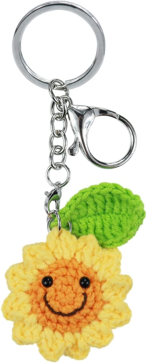 Hand Made Cute keychains for Women,Funny Birthday Christmas Gift Decorate of Car Key,Backpack Pendant