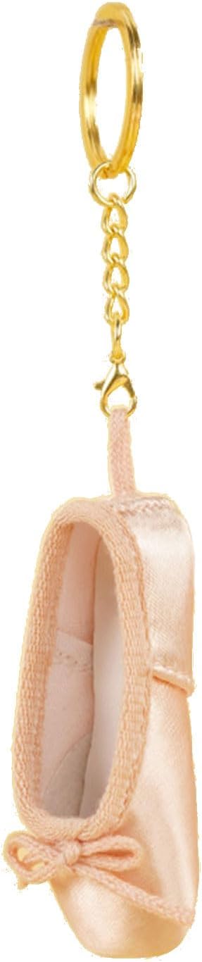 Appuivbt Ballet Shoe Keychain - Dance Keys Holder, Backpack Pendant Charm for Bags