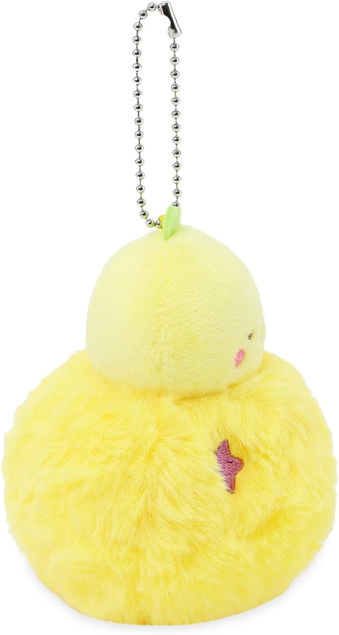 Anirollz Miniz Plush Charm Cute Stuffed Animal Keychain Kawaii Mini Bag Accessory Collectible Pocket Toy for Kids & Adults