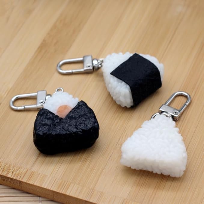 HSYHERE Men Women Creative Interesting Novelty Stylish Mini Simulated Food Orange Shrimp Keychain Key-ring Pendant