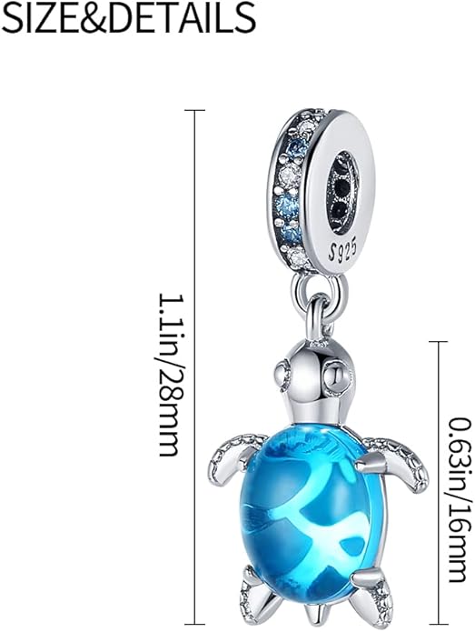 Pandach Animal Charm Bead fits Charms Bracelets for Woman-925 Sterling Silver Dangle Pendant Bead,Jewelry Beads Gifts for Women Bracelet&Necklace