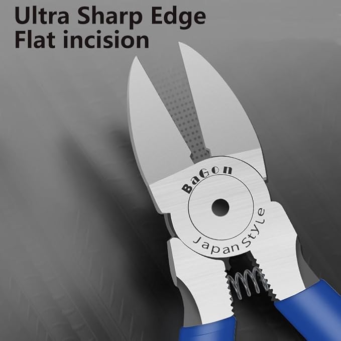 Wire Cutters 5", Wire Side Cutters Pliers - for Copper Wire, Zip Ties, Model Kit, Ultra Sharp Small Diagonal Cutting Pliers