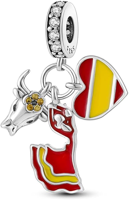 Pandach Animal Charm Bead fits Charms Bracelets for Woman-925 Sterling Silver Dangle Pendant Bead,Jewelry Beads Gifts for Women Bracelet&Necklace
