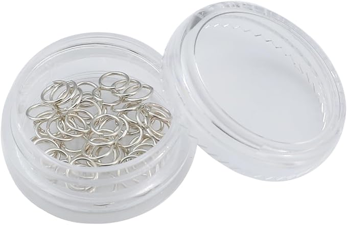925 Sterling Silver Jump Rings 0.6x5mm 50pcs for Jewelry Making Findings