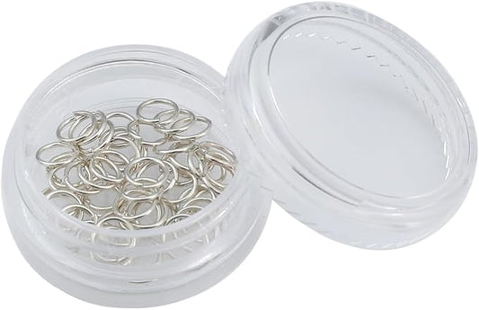 925 Sterling Silver Jump Rings 0.6x5mm 50pcs for Jewelry Making Findings