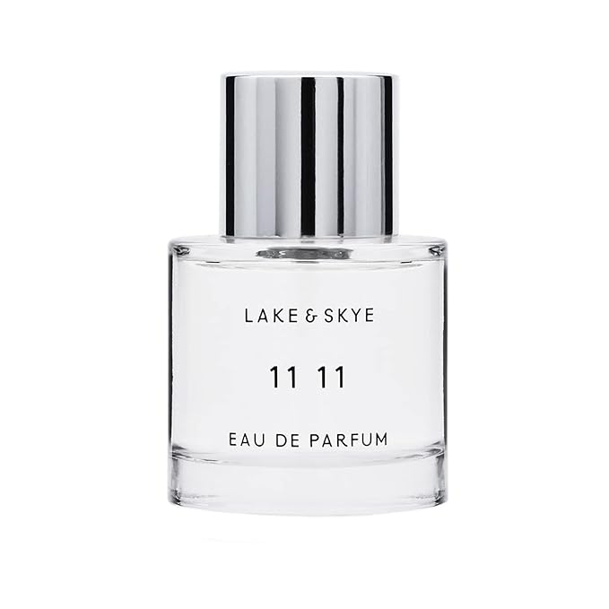 Lake & Skye 11 11 Eau de Parfum Spray, Long Lasting Fragrance, 1.7 fl oz (50 ml) - Skin Musk, Clean, Vegan, Paraben-Free, Cruelty-Free