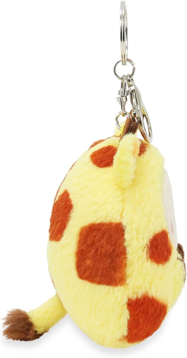 Anirollz Miniz Plush Charm Cute Stuffed Animal Keychain Kawaii Mini Bag Accessory Collectible Pocket Toy for Kids & Adults
