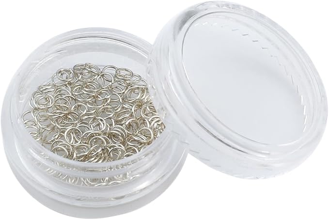 925 Sterling Silver Jump Rings 0.4x3mm 200pcs for Jewelry Making Findings
